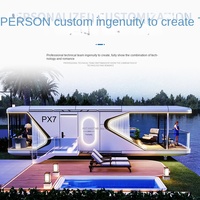 Extensible Capsule Maison Espace Préfabriqué Capsule Conteneur Maison De Luxe Portable Modulaire Préfabriqué HousesMobile