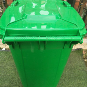 Wholesale 240L outdoor sanitation garbage <b>bins</b>, <b>large</b> capacity, custom-made thickened, trailer-mounted, sorting, foot-operated - Product Image 4
