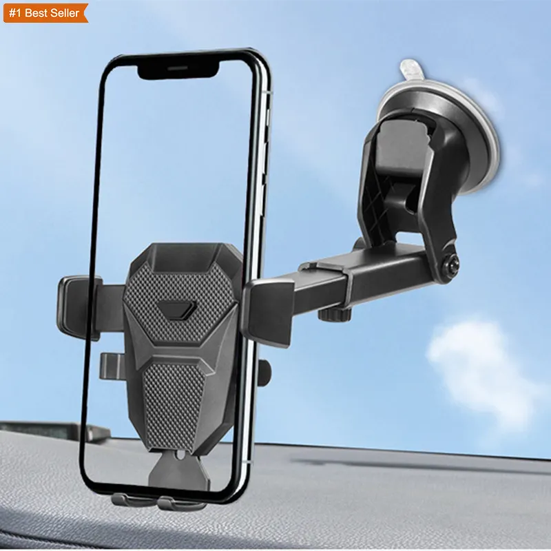 Jumon Car Vent Phone Holder With Retractable and Vertical Air Vents Dash Phone Holder and Auto Cell Phone Holder For
