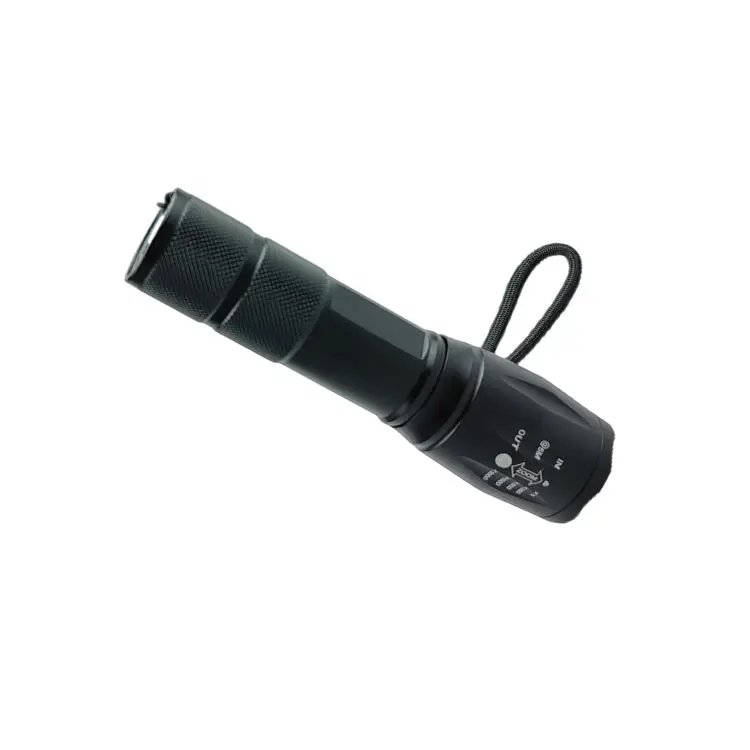 Handheld Led Rechargeacle Torch Adjustable Focus Zoom Tactical Flashlight