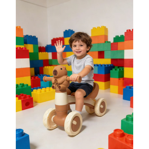 Günstiges Laufrad ohne Pedale für Kinder, Spielzeug-Slider für Kleinkinder, 4-Rad <span class=keywords><strong>Mini</strong></span>-Laufrad für Babys - Product Image 3