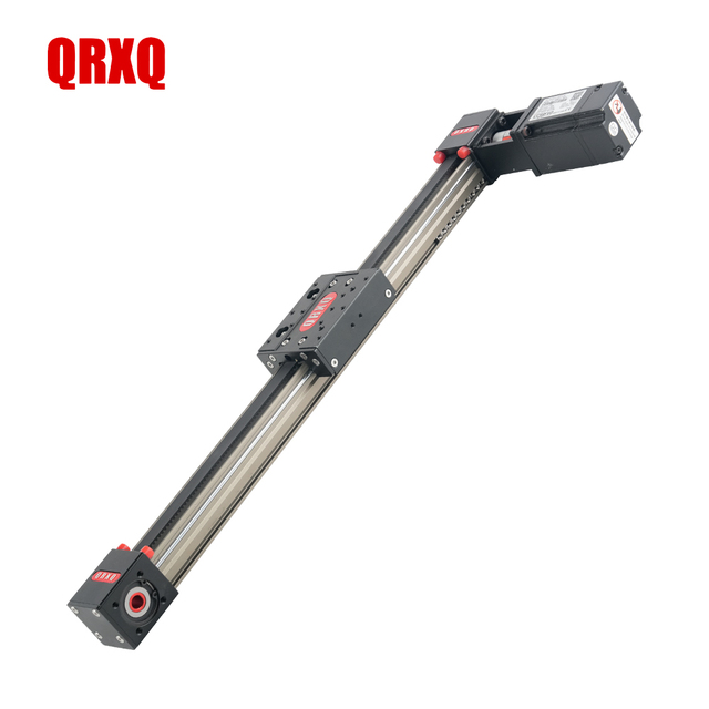 QRXQ RXP30 Linear Mould 3d Printer Parts Micro Linear Actuators Industrial Robot Arm Conveyor Chain Nema 23guides Rail Linear