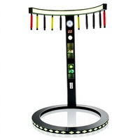 Machine de jeu d'arcade à monnayeur pour parc d'attractions, jeu de réflexes de capture de bâtonnets, en métal, version anglaise, garantie 1 an