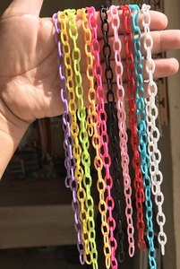 Cadena acrílica de 40cm para <span class=keywords><strong>gafas</strong></span>, colgante de resina para <span class=keywords><strong>mujer</strong></span>, cadena para cuello, soporte para <span class=keywords><strong>gafas</strong></span>, collar - Product Image 2