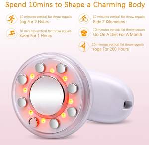 Masajeador de cuerpo de tejido profundo de mano eléctrico, removedor de celulitis adelgazante, máquina para esculpir el cuerpo <span class=keywords><strong>Vibro</strong></span> para brazo, pierna, cadera, vientre - Product Image 5