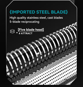DOODA 2025 Nuevas Llegadas Afeitadora Eléctrica Portátil Impermeable IPX7 con 5 Cabezales Máquina <span class=keywords><strong>de</strong></span> <span class=keywords><strong>Afeitar</strong></span> para <span class=keywords><strong>Barba</strong></span> <span class=keywords><strong>de</strong></span> Hombre para <span class=keywords><strong>Afeitar</strong></span> <span class=keywords><strong>la</strong></span> Cara - Product Image 5