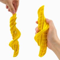 Boredom Buster for Workspace 3D Printed Spiral Fidget Egg Eco-Friendly PLA Smooth Spiral Twist Top Rated Gift Decoration