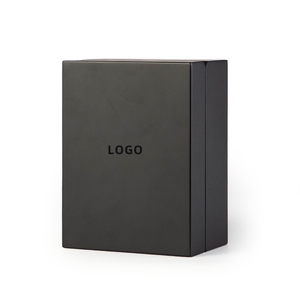 Wholesale Custom Logo Luxury Wooden Black Gift Wooden Box Jewelry Box Packaging For Gifts