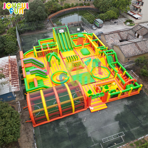 JOYFUL FUN Parque Inflable Comercial Grande de Nuevo Diseño, Parque de Atracciones Inflable, Parque Temático Inflable - Product Image 5