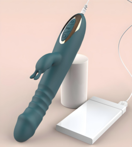 USB 2 in 1 Doppel sinnliche <span class=keywords><strong>Massage</strong></span> geräte für Frauen Wiederauf ladbare Dual Motor Silikon <span class=keywords><strong>Massage</strong></span> Stick Neue Produkte für Erwachsene - Product Image 5