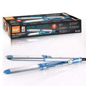 5 Temperature Settings Hair Straightener with LCD Display Ceramic Coating Flat Iron for Household Use - Product Image 5