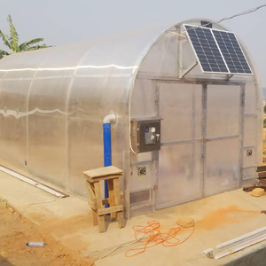 Serre tunnel agricole multi-chapelle en PVC grande taille à économie d'énergie, séchoir manuel/électrique à enroulement - Product Image 5