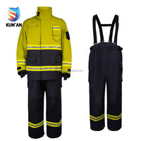 Kit de sécurité de haute qualité Lakeland Safety Lige certifié EN469 SOLAS, ensemble complet de combinaison ignifuge Nomex pour pompier (ensemble complet)