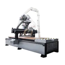 automated multi spindle  cnc router woodworking cnc carved machine router furniture making machine