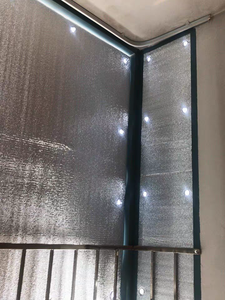 Nouveau matériau d'isolation thermique pour la maison en coton perlé à carreaux et <span class=keywords><strong>film</strong></span> d'aluminium, isolation thermique pour grenier - Product Image 6