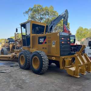 Machinerie de construction routière, niveleuse hydraulique bon marché de 190 ch, niveleuse CAT 140K - Product Image 1