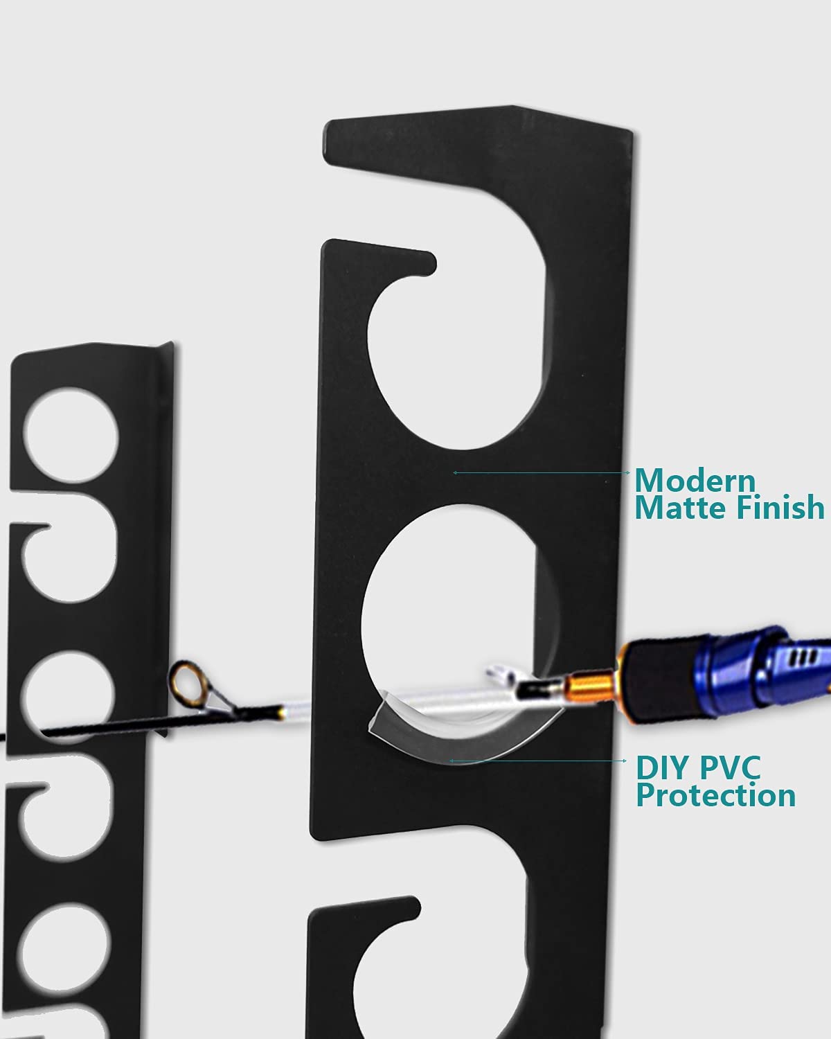 Fishing Rod Racks - Efficient Storage for up to 12 Rods Fishing Rod Racks - Efficient Storage for up to 12 Rods