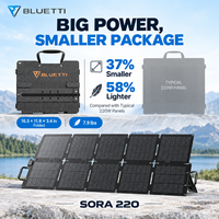 Bluetti 60W 100W 120W 200W 350W Kit solaire modulaire panneaux pliables interconnectables chargeur pour étendre la capacité de la centrale électrique