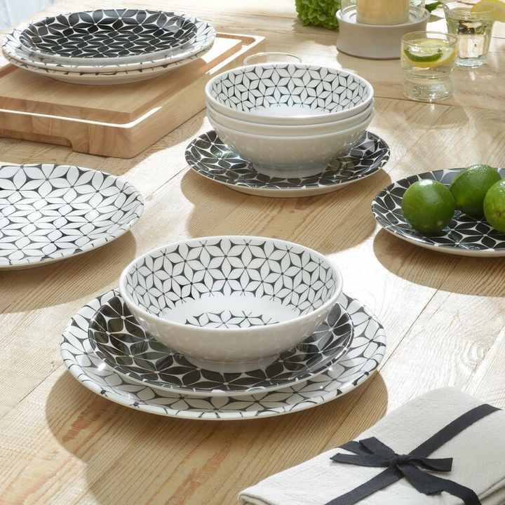 Vajilla Melamina Personas VAJILLA EN MELAMINA CLASICA BLANCA