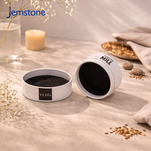 Envase de Cartón Kraft Reciclable Personalizado para Limpiador Facial, Tubo Cilíndrico Rígido para Crema para el Cuidado de la Piel, Envase de Tubo de Papel para Velas - Product Image 5