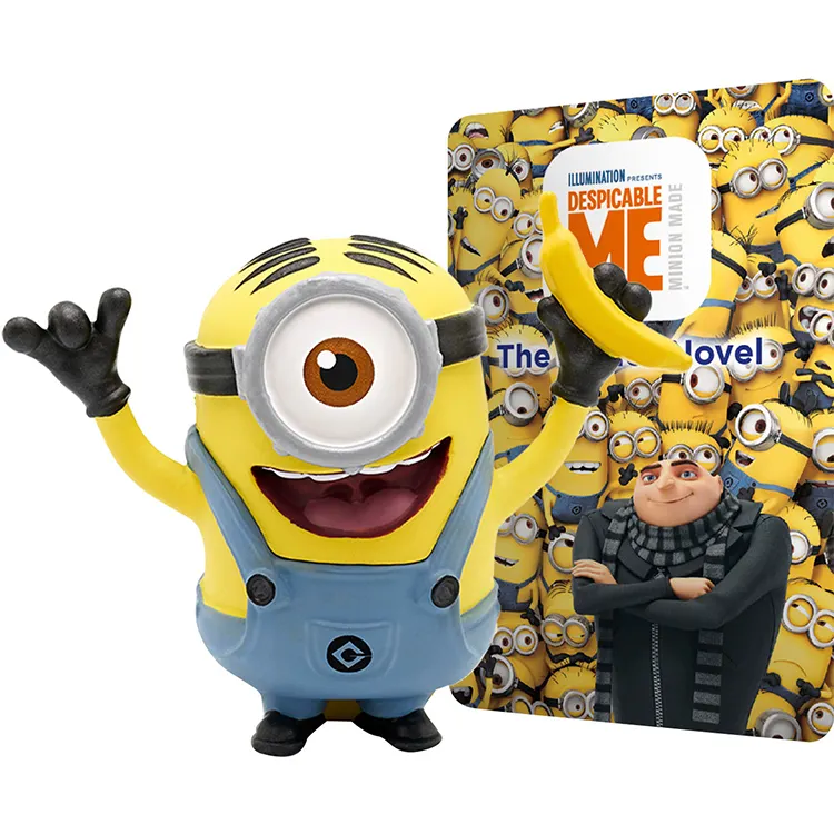 Venta caliente personalizada 3D minion figura de acción juguetes de dibujos animados modelo Juguetes Decoración muñeca