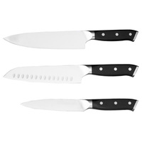 Ensemble de couteaux Santoku japonais exquis couteau utilitaire de chef en acier inoxydable boîte-cadeau de tête en acier pour une utilisation en cuisine
