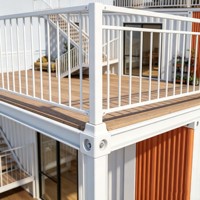 Serre en verre moderne en alliage d'aluminium à toit plat, avec portes coulissantes en verre trempé, personnalisable pour hôtels, appartements, jardins