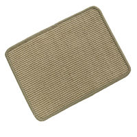 Tapis à gratter pour chat en sisal naturel Tapis à gratter horizontal pour chat Protecteur de meubles pour chats d'intérieur