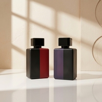Flacon de parfum atomiseur pressurisé Anding Rectangle personnalisable, moderne, élégant et magnifique, 100 ml