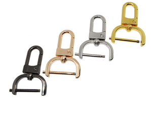 Nouveau <span class=keywords><strong>sac</strong></span> boucle accessoires matériel détachable vis crochet boucle réparation bandoulière métal boucle cuir <span class=keywords><strong>sac</strong></span> bouton - Product Image 5