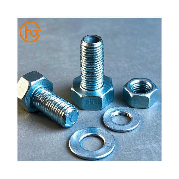 M8 Steel ASTM A325 A307 Gr2 Gr5 ASTM 193 B7 Blue White Yellow ...