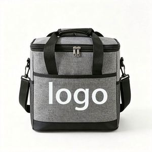 Sac isotherme en tissu Oxford pour pique-nique, glacière portable pour camping, voyages en plein air, courses, durable et réutilisable pour aliments - Product Image 1