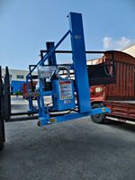 Rampe de chargement mobile, rampe de chantier portable, plateforme de chargement/déchargement mobile pour l'accès des chariots élévateurs aux conteneurs et aux camions