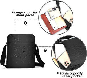 Sac bandoulière tendance pour homme, sac messager professionnel, logo personnalisé, léger, imperméable - Product Image 1