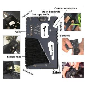 <span class=keywords><strong>2025</strong></span> khẩn cấp cắm trại <span class=keywords><strong>Survival</strong></span> <span class=keywords><strong>kit</strong></span> 13 trong 1-Dao, lửa starter, chăn, Vòng đeo tay cho đi bộ đường dài - Product Image 4