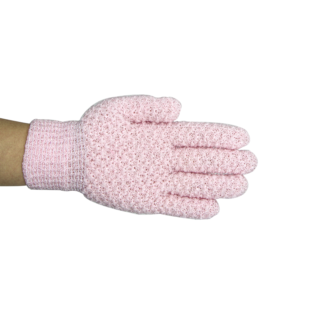 Лидер продаж, натуральные отшелушивающие перчатки для душа и тела, отшелушивающее средство для кожи