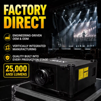 Projecteur laser LCD professionnel avancé de 25 000 lumens ANSI, technologie japonaise identique aux marques internationales