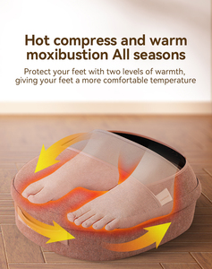 Darius Großhandel Elektrisches Fußmassagegerät mit Heizfunktion, Rollenmassage und Knetfunktion, Komfortables Fußentspannungsgerät für den Heimgebrauch - Product Image 2