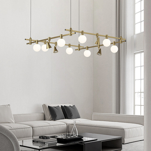 Custom Nordic Creative Hanging <b>Globe</b> Light Pendant Bubble Clear Balls Lighting Minimalist Modern Blown <b>Glass</b> Chandelier - Product Image 1