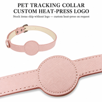 Collier pour chien GPS personnalisable avec AirTag intégré, réglable, confortable et doux – Le plus vendu