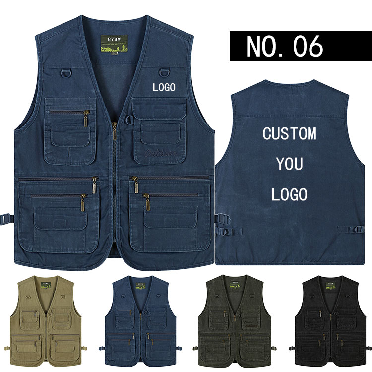 Gilet en coton polyester WJ2012