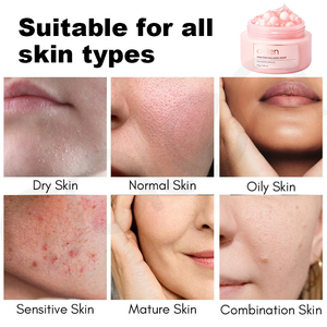 Crema de Perlas Rosadas con Colágeno PDRN de Marca Privada Luxfume, Hidratación Duradera, <span class=keywords><strong>Piel</strong></span> Elástica, Antiarrugas, Iluminadora, Humectante - Product Image 6