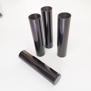 Yüksek Elastik Modüllü Karbon Fiber Tüp Mat Parlak Kaplama 3K Düz Örgü/Karışık Örgü Karbon Tüp Özel Çaplı Karbon Fiber Boru - Product Image 1