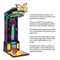 Nouvelle Machine de Boxe d'Amusement Arcade, Grande Machine à Poing de Boxe pour Bars, Parcs d'Attractions ou Centres Commerciaux