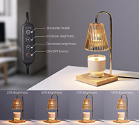 Réchauffeur de bougie lampe d'intérieur décor à la maison 120V cire fondre plus chaud synchronisation parfum lampe électrique vers le bas chauffage Dimmable bougie plus chaud
