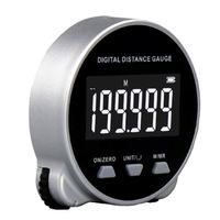 Multi Functional Digital Roller Electronic Ruler for Measuring Straight and Curved Surfaces Using a Measuring Tape