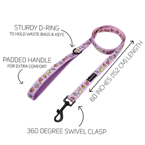 Tali yang cocok dan kerah anjing dengan tas kotoran pemegang kustom pola cetak Transfer panas Neoprene rompi anjing <span class=keywords><strong>Harness</strong></span> Set - Product Image 4