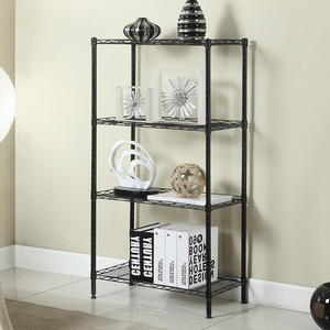 4-Layer Heavy Duty <span class=keywords><strong>DIY</strong></span> Storage Wire Shelf Industrial <span class=keywords><strong>Rack</strong></span> Chrome Plating Revestimento Em Pó Personalizado OEM Factory <span class=keywords><strong>Rack</strong></span> Storage - Product Image 5