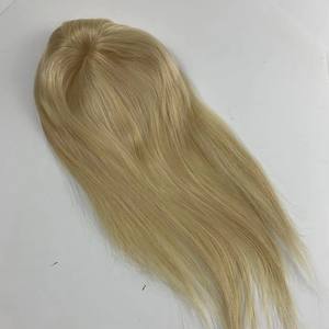 Perruque lace french lace avec gaze blonde #613 - Product Image 3