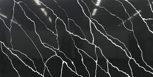 Black Nero Marquino Black <span class=keywords><strong>Star</strong></span> Quartz para decoración de interiores - Product Image 3